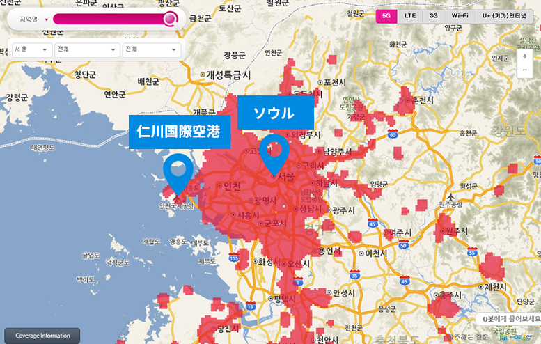 モニター用カバレッジMAP