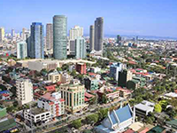 フィリピンの街並み