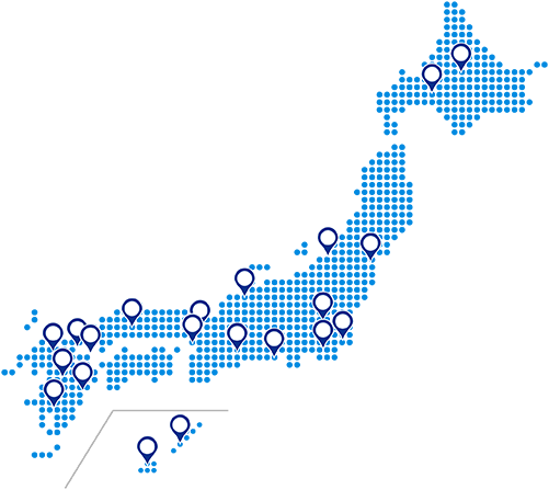 受取可能空港マップ