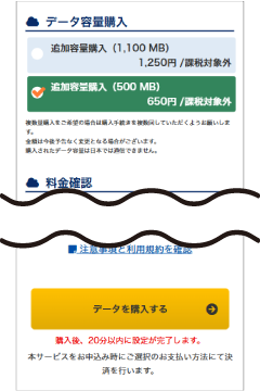 データを購入する