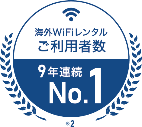 ご利用者数9年連続No.1
