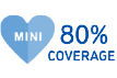 80% COVERAGE