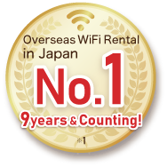 Japan’s No.1 Overseas WiFi Rental — 9 Years and Counting!