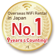 Japan’s No.1 Overseas WiFi Rental — 9 Years and Counting!
